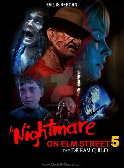 My 'Nightmare on Elm Street 5 Poster' by ChemicalMarcel on DeviantArt