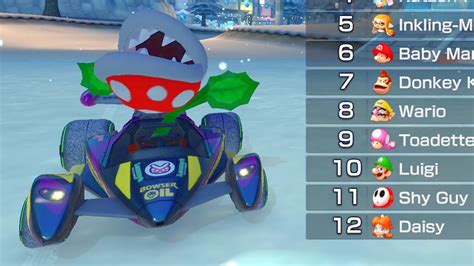 Piranha Plant in Mario Kart 8 Deluxe - YouTube