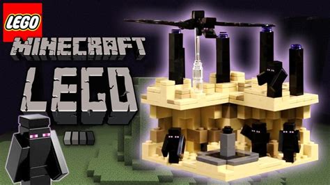 LEGO Minecraft The End Micro World Speed Build | Lego minecraft, Lego ...