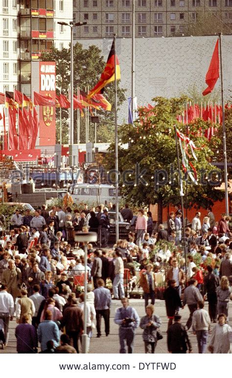 Stock Photo - The Alexanderplatz in East Berlin, 1989 | East berlin, Berlin, Photo