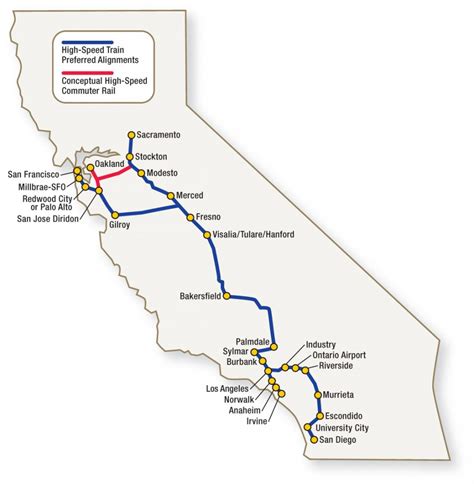 Los Angeles CA 800 Mile Bullet Train: Cost Over Run Wants More Fed $$ - JESUS, OUR BLESSED HOPE