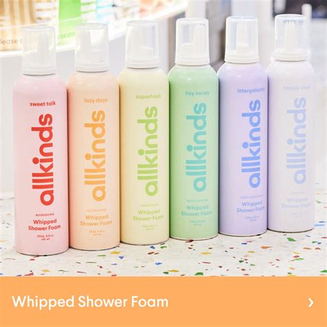 Bath & Body: Whipped Shower Foams & Syrups - Allkinds USA - Allkinds USA