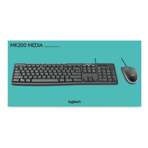 Logitech Media Combo MK200 (Keyboard+Mouse) - Megatech