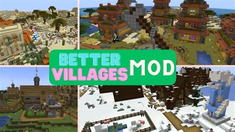 Better Villages Mod Showcase | Minecraft - YouTube