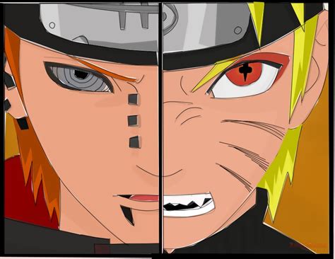 naruto vs pain color v1 by RnzcrewByNeex on DeviantArt