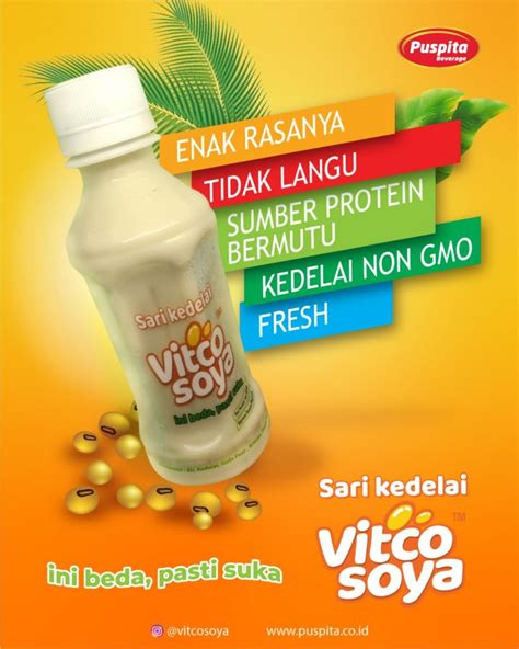 CV PUSPITA MELAUNCHING VITCOSOYA, INOVASI BARU MINUMAN SUSU KEDELAI VERSI PREMIUM - PUSPITA ...