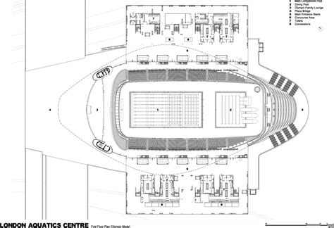 London 2012; Aquatics Centre diagrams and drawings – Architecture of ...