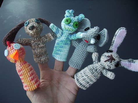 Anja's hæklerier: Finger Puppets