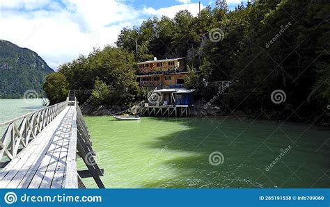 Caleta Tortel, Wooden Walkways, Carretera Austral, Chile Royalty-Free Stock Image ...