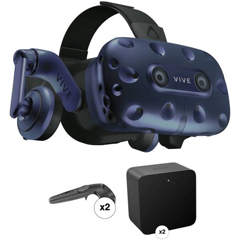 HTC Vive Pro VR Headset Kit with Two Vive Controllers & Two Base