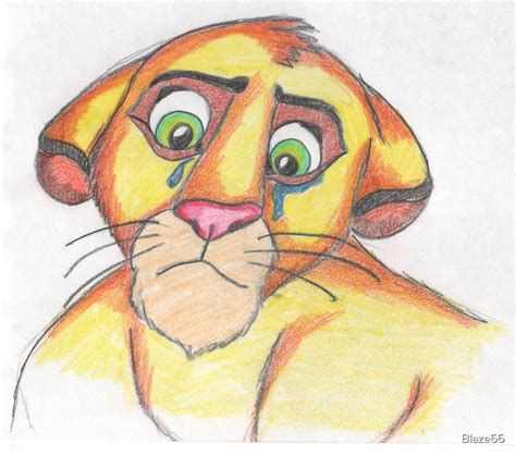 "Young Simba- Drawing Day 2009" by Blaze66 | Redbubble