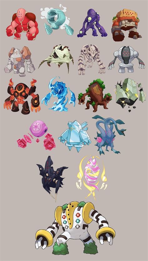 Fake Pokémon — PageofSean: I’ve finally completed a Regi for... Entei Pokemon, Pokemon Poster ...