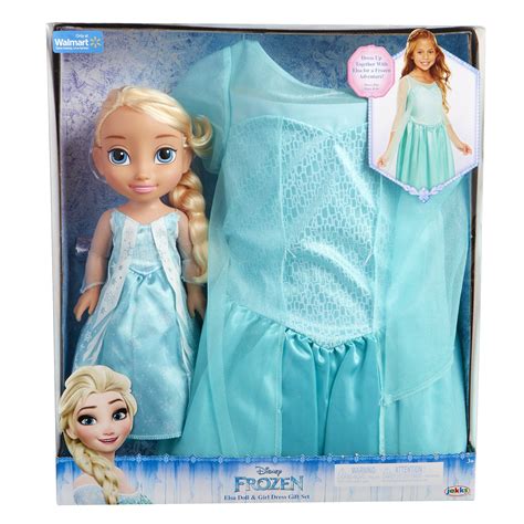 Disney Princess Toddler Doll and Dress Gift Set, Elsa - Walmart.com