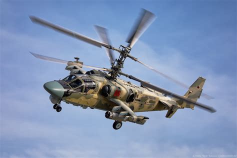 Ka-52 attack helicopter of the Russian Army : Helicopters