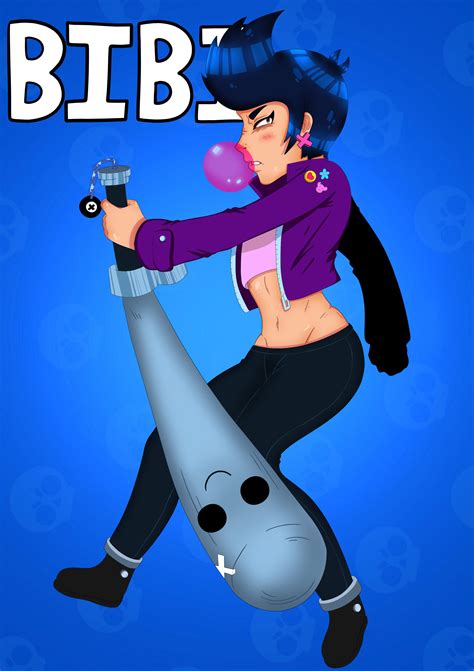 Bibi | Brawl Stars Fanart : r/Brawlstars