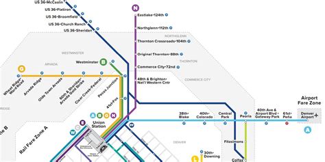 RTD System Map - Greater Denver Transit