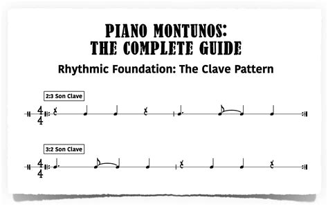 Piano Montunos – The Complete Guide - Piano With Jonny