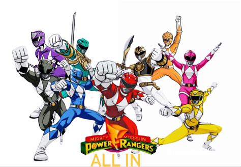 Mighty Morphin Power Rangers All In - Mighty Morphin Power Rangers Fan ...