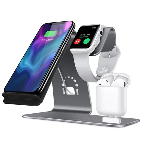 Aliexpress.com : Buy Universal Qi wireless phone charger charging dock stand for iPhone X/8 ...