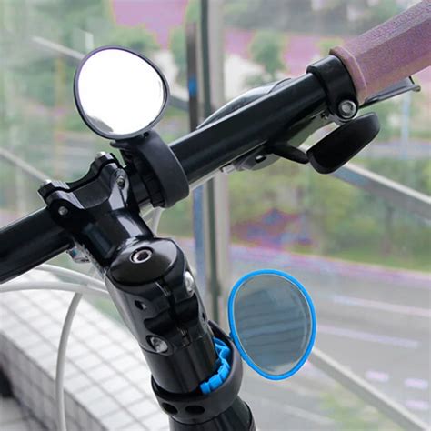 NEW Bicycle Cycling Universal Adjustable Rear View Mirror Handlebar Rearview Mirror bike ...