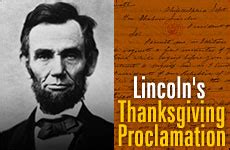 Lincoln's Thanksgiving Proclamation | Poems by Dr. Goose: Finance and ...