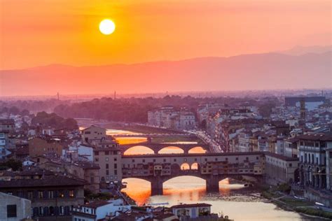 Sunset at Piazzale Michelangelo Florence Who I Met Today Blog by Pamela ...