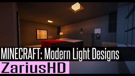 MINECRAFT : Modern Light Designs. /w LordDakr. - YouTube