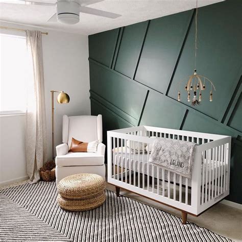 21 Inspiring Black and White Nurseries | Baby boy room nursery, Nursery room boy, Baby room design