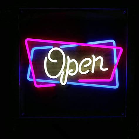 Wholesale Outdoor Neon Sign Waterproof Led Open Sign - Buy Led Open ...