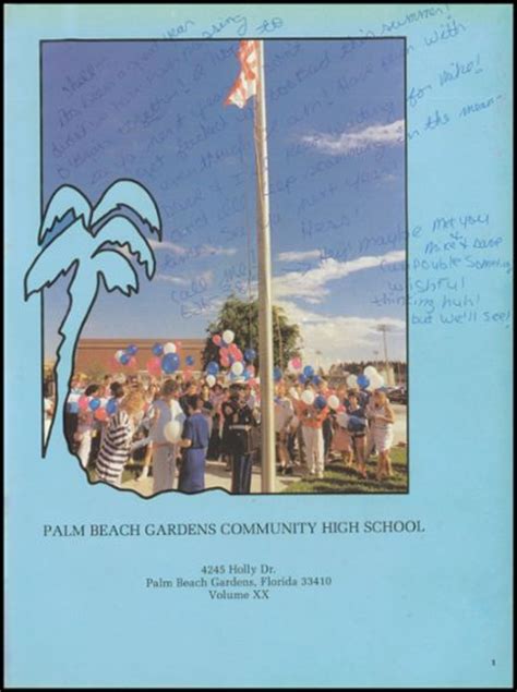 Explore 1988 Palm Beach Gardens High School Yearbook, Palm Beach ...