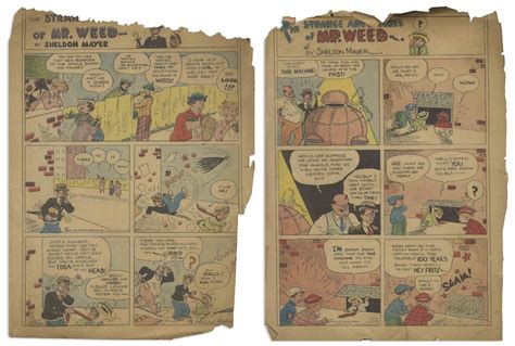 Lot Detail - Sheldon Mayer Personally Owned Comic Items -- Including the Very First Issue of ...