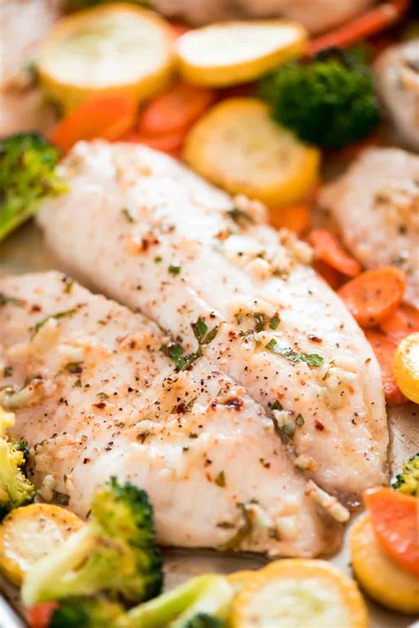 Baked Tilapia and Roasted Veggies | The Recipe Critic