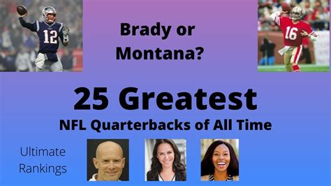 25 Greatest NFL Quarterbacks of All Time