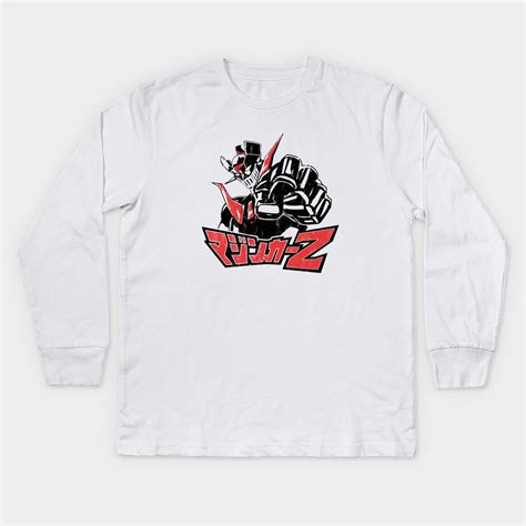 Mazinga Z - Black&red Kids Longsleeve T-shirt | Mazinger-z in 2022 | Black and red, Long sleeve ...