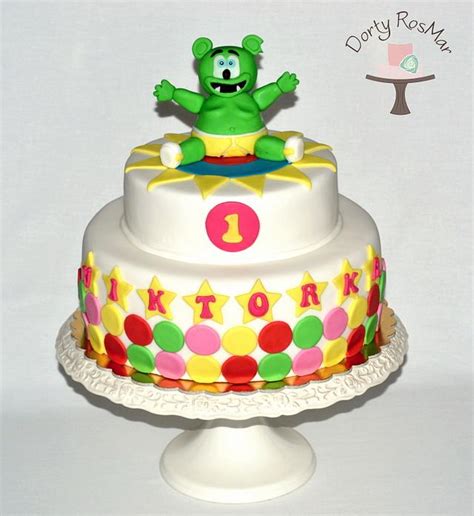 Gummy Bear Cake - Decorated Cake by Martina - CakesDecor