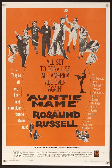 Auntie Mame Vintage Movie Poster