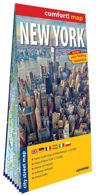 Buy New York Road Map by Express Map (2023) – The Chart & Map Shop