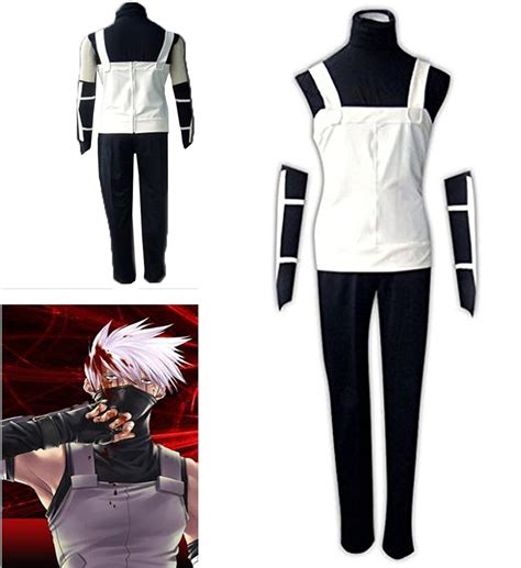 Naruto Kakashi Anbu Cosplay Costume New Outfit - Unisex