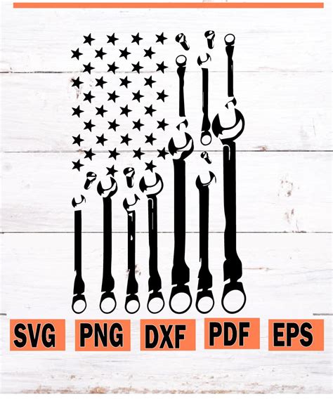 Merica Mechanic SVG, Diesel Mechanic Flag of Tools Svg, Aircraft Mechanic Shirts svg