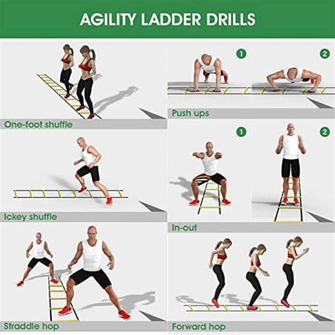 Agility Ladder Drills For Basketball Players - Champshoops