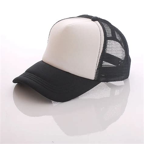 2017 Hot White Black Visors hat cap Men Women net cap Breathable Outdoor Cap Sportswear Visors ...