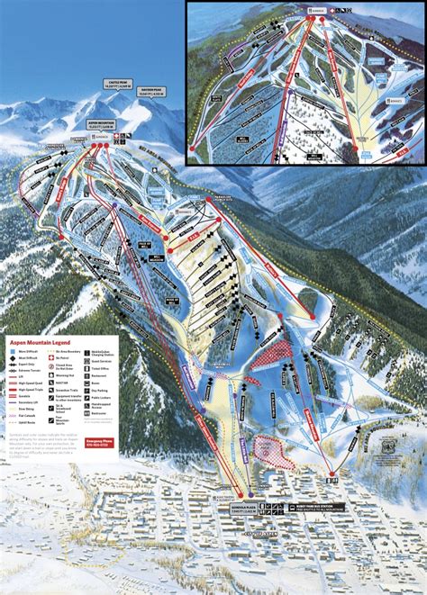 Aspen Snowmass Trail Maps - FREESKIER