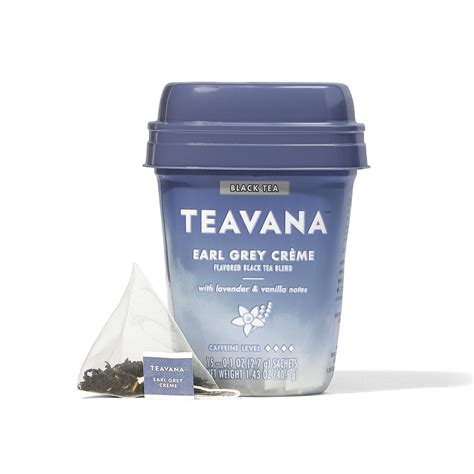 Teavana Earl Gray Creme Tea Bags - 15ct/1.2oz | Black tea blends, Tea blends, Teavana