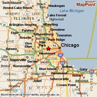 Forest Park, Illinois Area Map & More