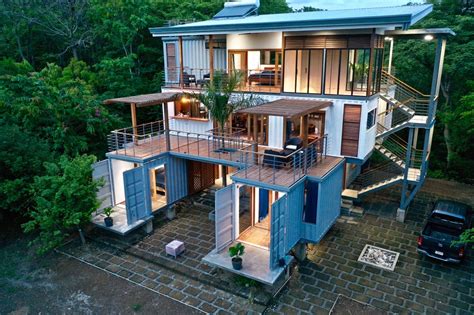 3 Story 4 Bedroom Shipping Container Home, Costa Rica : r/container_homes