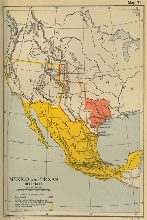 Texas Map In 1845