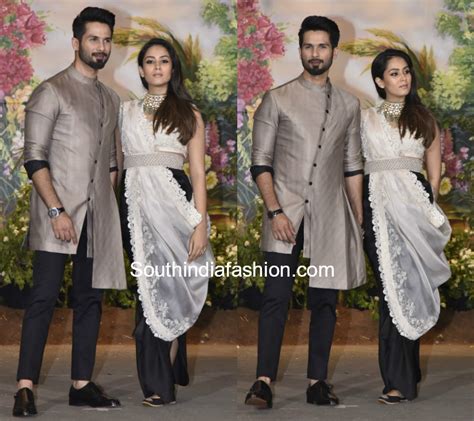 Shahid Kapoor and Mira Rajput Look Dashing at Sonam Kapoor's Wedding