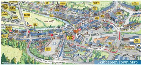 Skibbereen Town Map - Town Maps