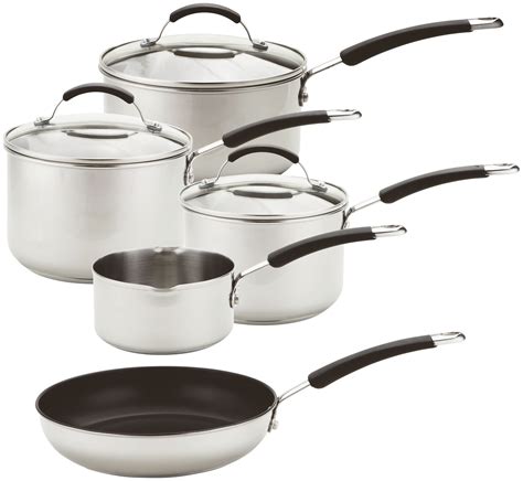 Meyer 5 Piece Stainless Steel Induction Pan Set. Reviews - Updated August 2024