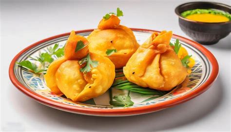 Premium AI Image | samosa or singara Traditional fried or baked ...